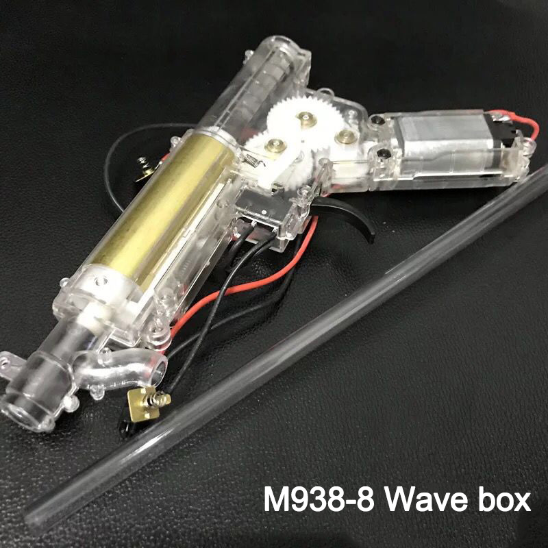 Jinming M938-8 electric water bomb gun Tee wave box