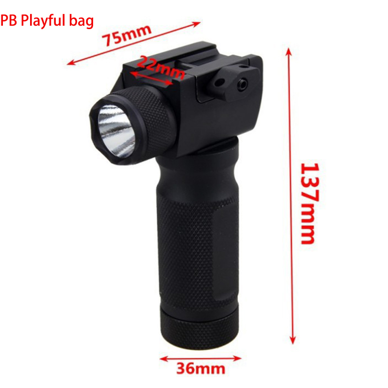 Outdoor sports High quality green laser grip torch 