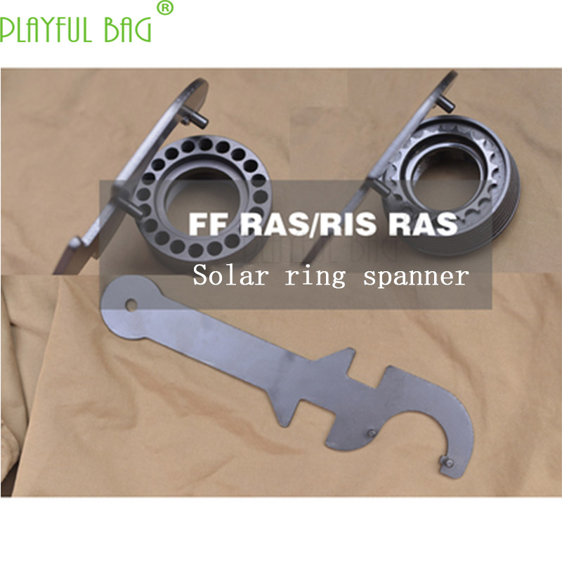 FF RAS RIS RAS water bullet gun toys Jinming 9 generation crescent bumps wrench solar loop fitting Ou