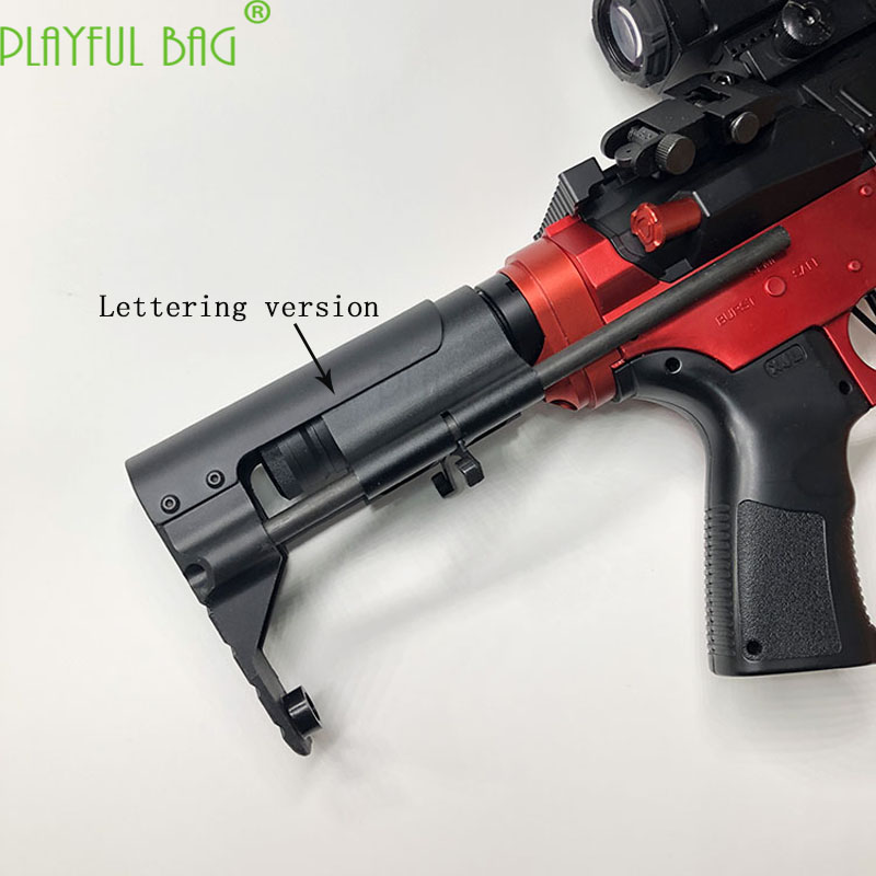 New PDW-CMT 416C telescopic bracket bad556 upgraded Carbon Fiber Backrest appearance modification of 