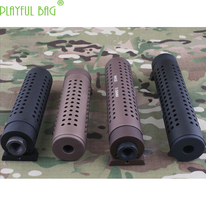Outdoor activity CS 14mm Reverse Tooth Cap KACQD M4QD Water Bullet Gun Upgrade Material Muffler Decor